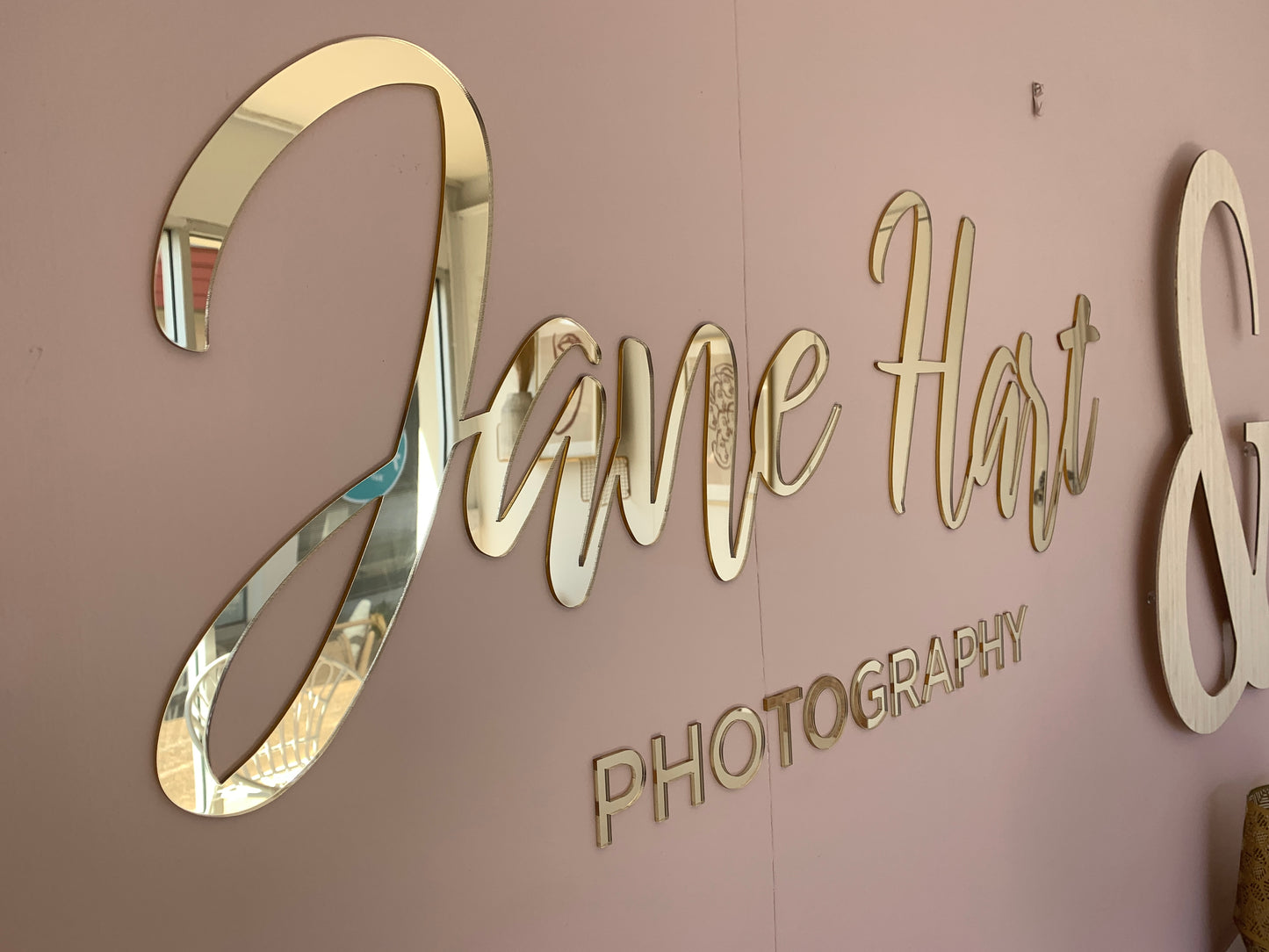 Laser Cut Wall Lettering