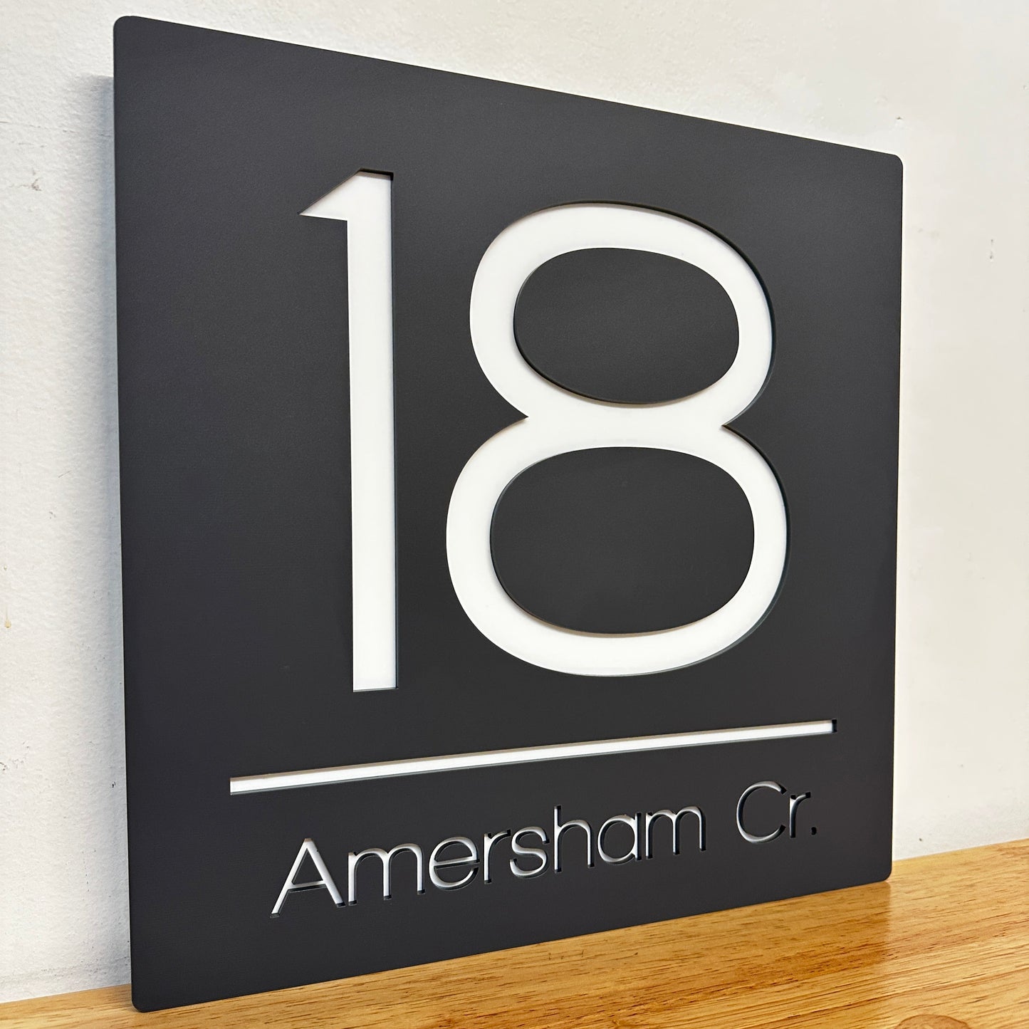 Premium House Number - Square - Style 2