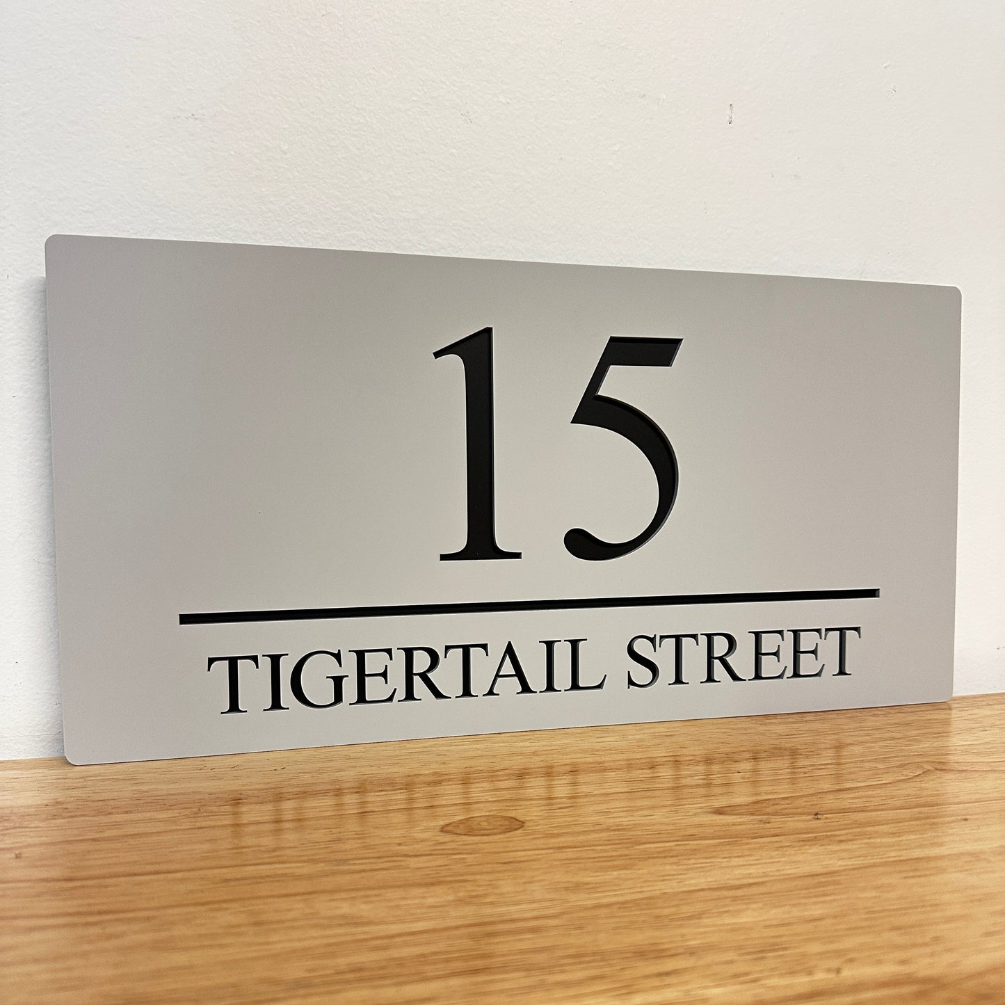 Premium House Number - Landscape - Style 1