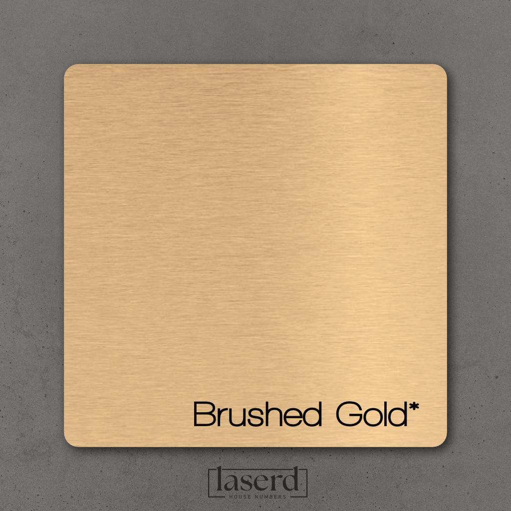 Premium House Number - Landscape - Style 1