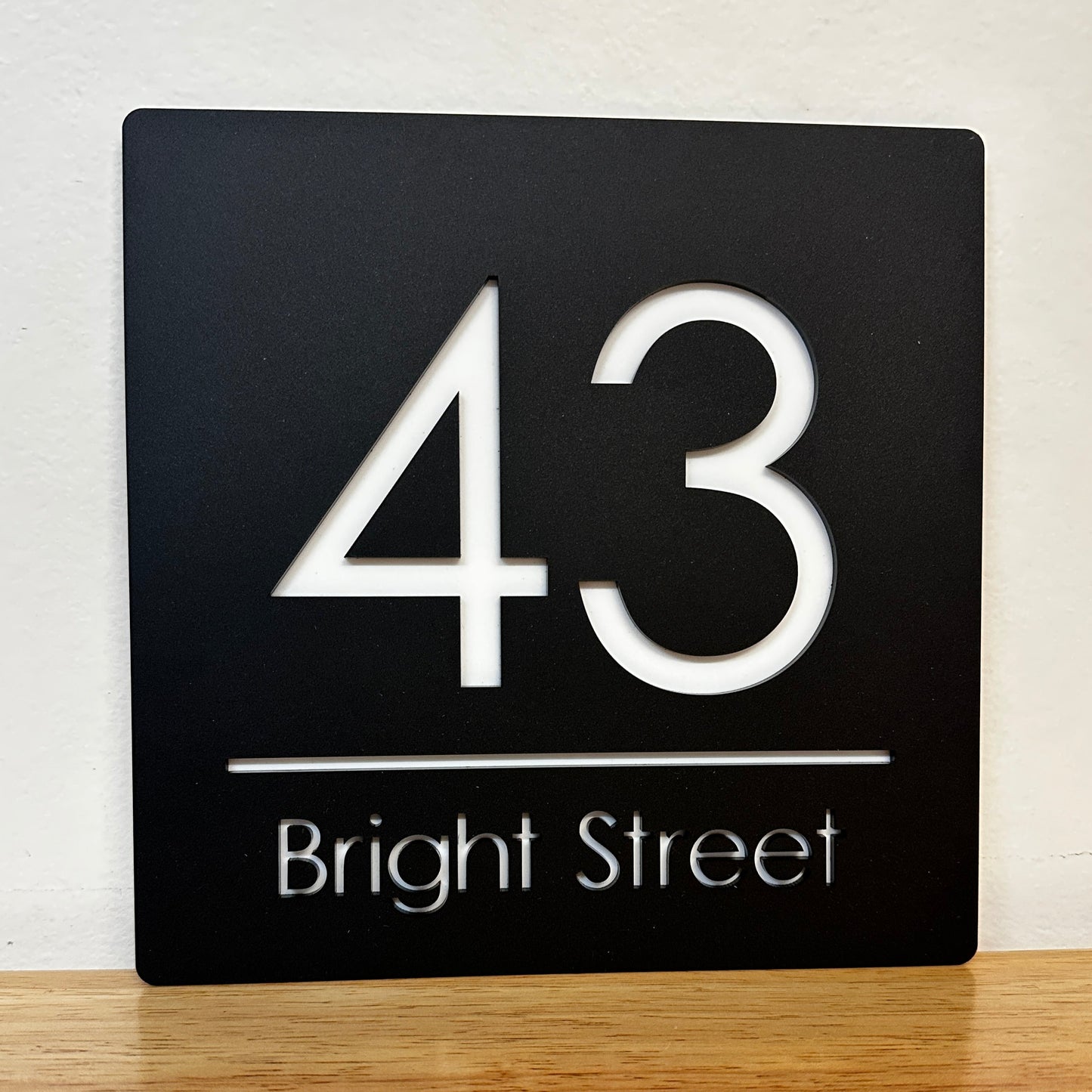 Premium House Number - Square - Style 2