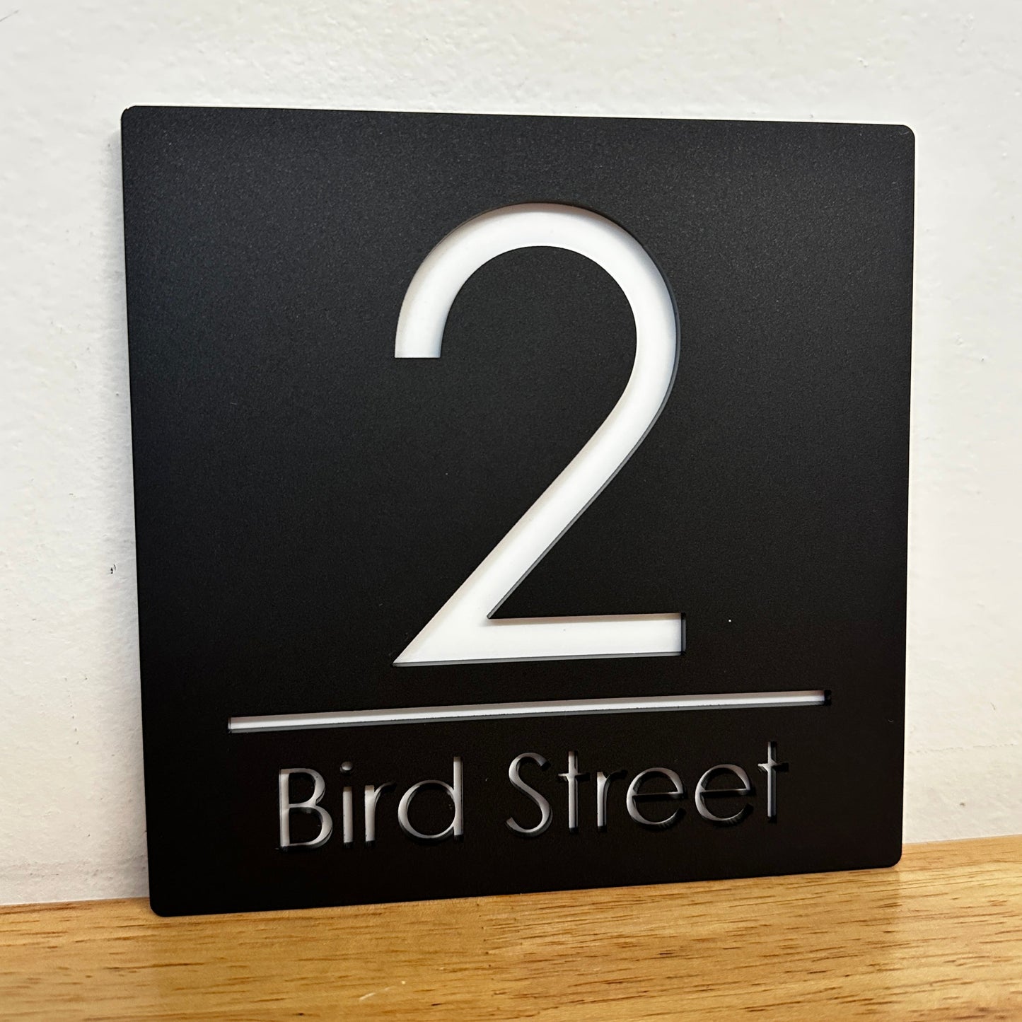 Premium House Number - Square - Style 2