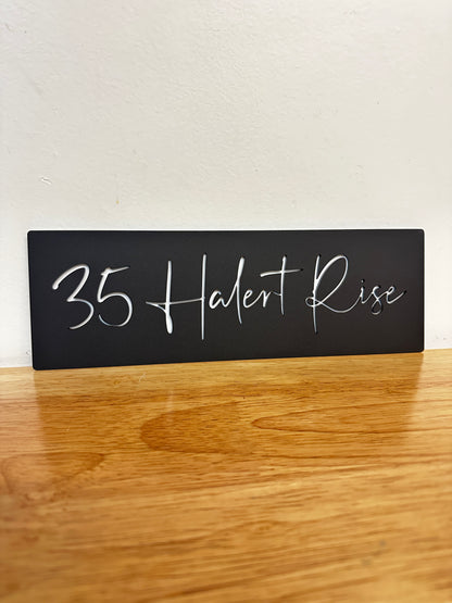 Premium House Number - Ultra Landscape - Style 1