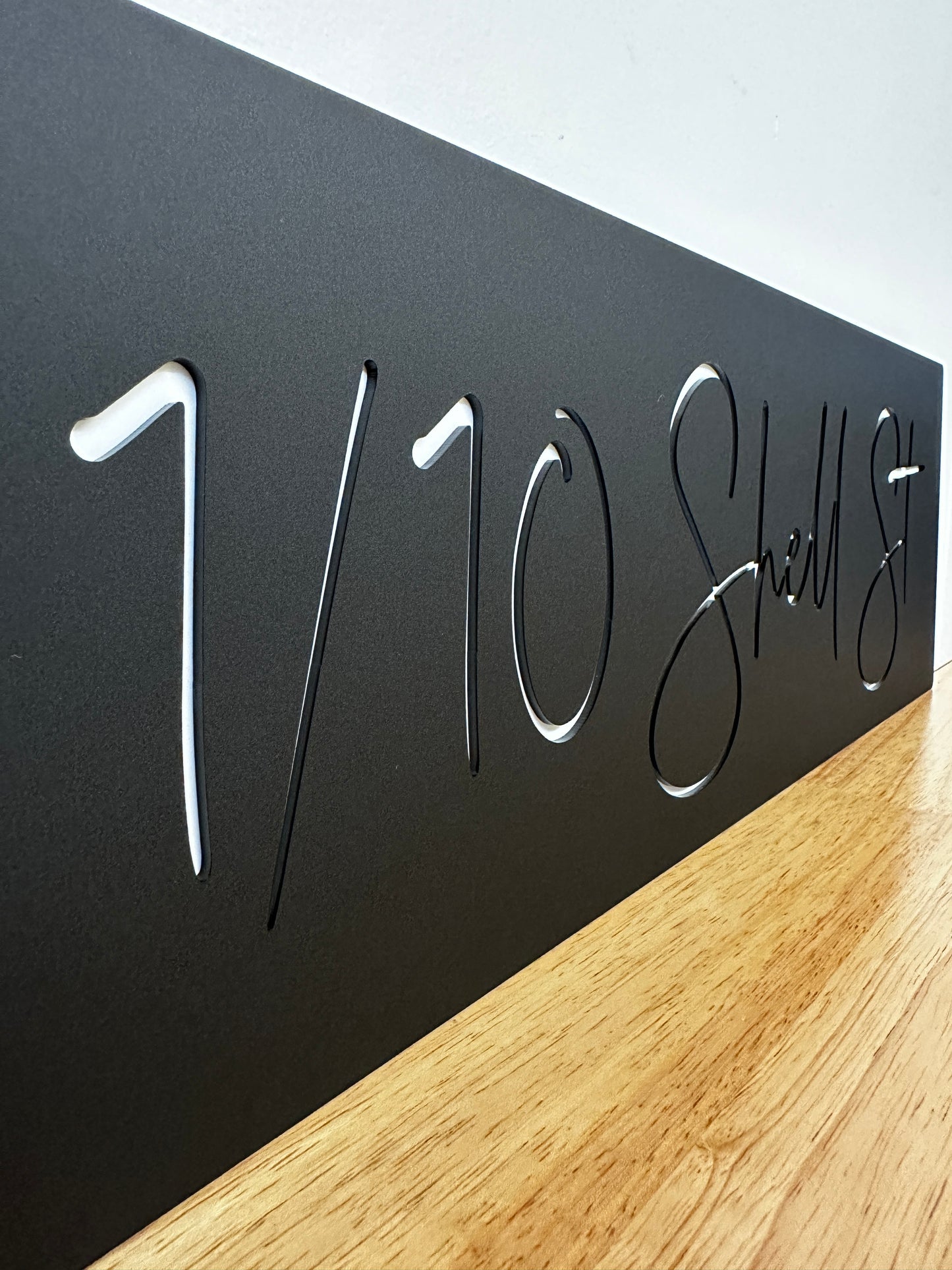 Premium House Number - Ultra Landscape - Style 1