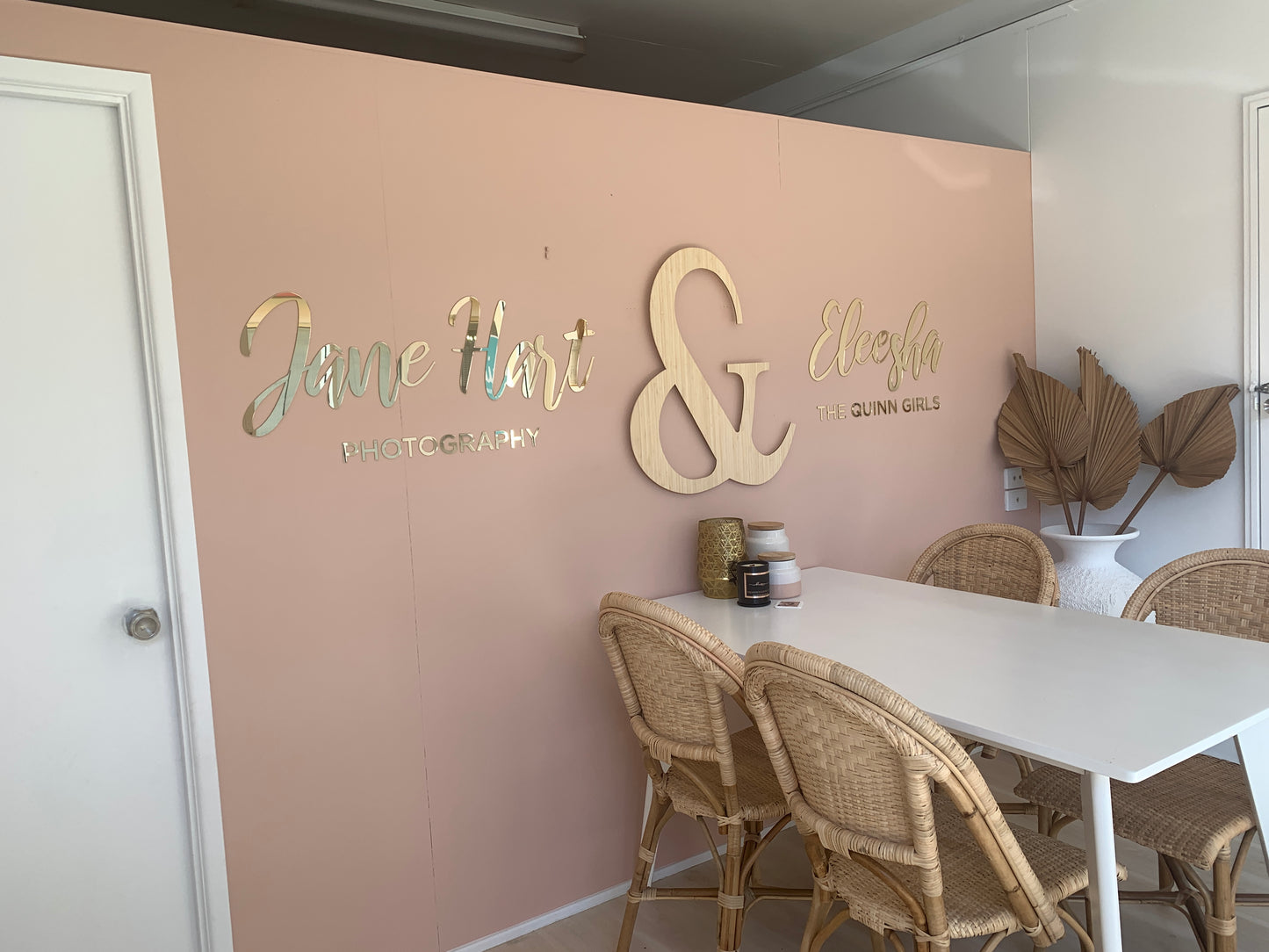 Laser Cut Wall Lettering