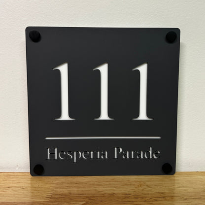 Premium House Number - Square - Style 2