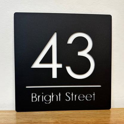 Premium House Number - Square - Style 2