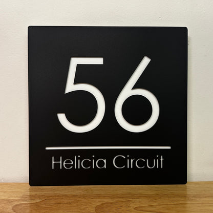 Premium House Number - Square - Style 2