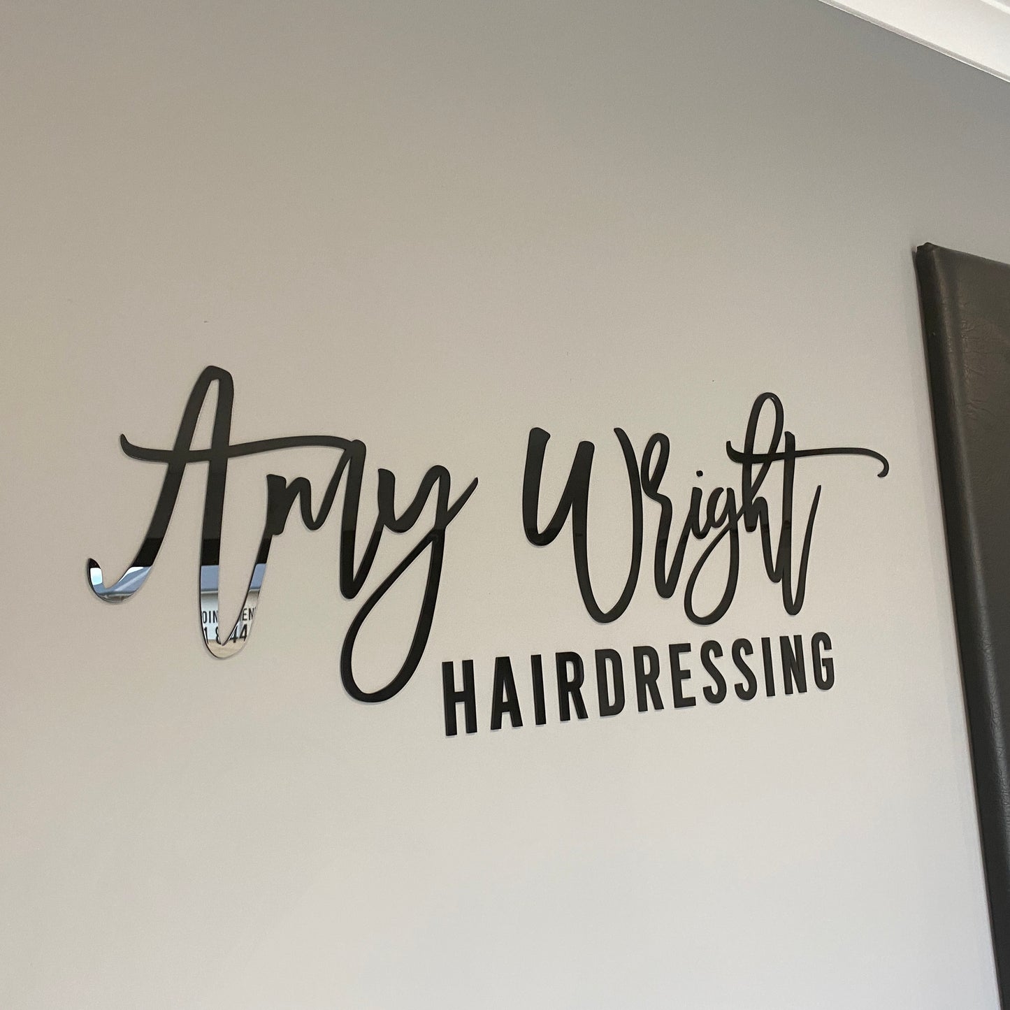 Laser Cut Wall Lettering