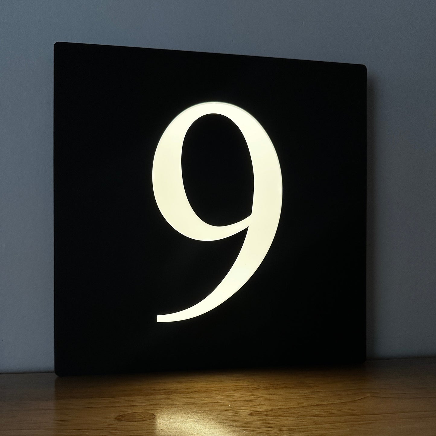 Illuminated House LED Number - 1 DIGIT