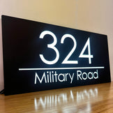 Illuminated House Number Sign – Laserd