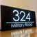 Illuminated House Number Sign – Laserd